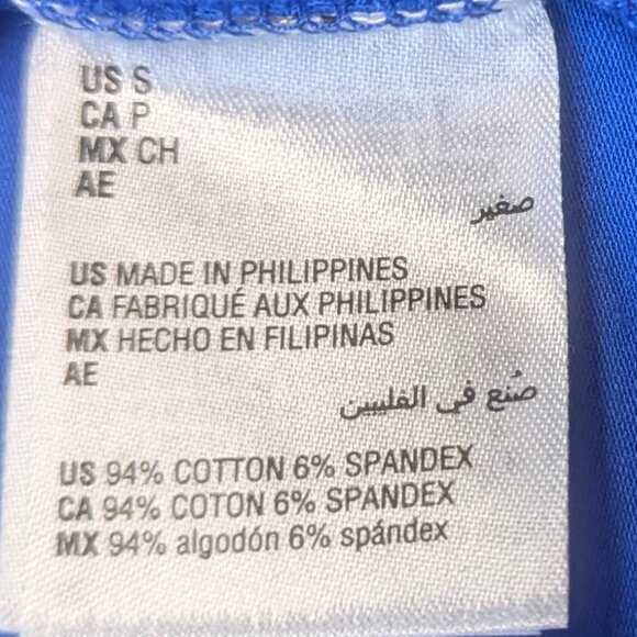 NWT INC Size Small Halter Style Top in Cosmic Cobalt Blue - Picture 11 of 16